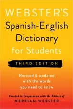 Webster's Spanish-English Dictionary for Students, Third Edition (Paperback or S