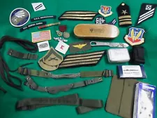 Military lot, big grouping of misc. items WWII and other periods. Big lot.