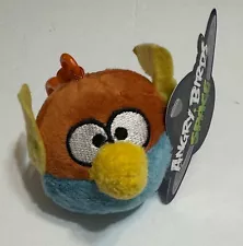 Angry Birds Space Blue Bird Backpack Clip Plush 3" 2012 CWT Collection