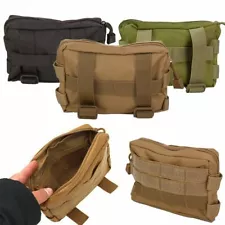 Tactical Molle Pouch EDC Multi-purpose Belt Waist Pack Bag Utility Phone Pocket