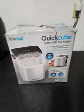 Ionchill Quick Cube Ice Machine 26lbs/24hrs Portable Countertop Bullet Cubed Ice