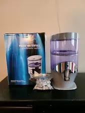 Preowned Nikken PiMag Waterfall Filtration System Gravity Alkaline Water Filter