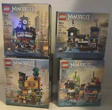 Lego Ninjago Mini Sets All 4 Sealed New 40703 40704 40705 40706