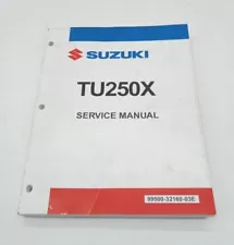 2009-2010 Suzuki TU250X Service Repair Manual Factory OEM