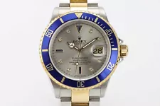 Rolex Submariner 16613 Serti Dial | 2005 | Full U.K. Set | Mint