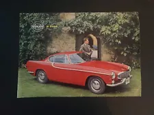 1961 Volvo P1800 Sales Sheet Brochure Old Original