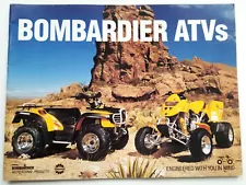 2001 Bombardier ATVs Full Line Dealer Sales Brochure