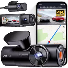 Best Dash Cam For Car VANTRUE NEXUS 4 PRO (N4 PRO) 3-Channel TRUE 4K Dash Camera