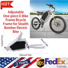 Adjustable One-piece E-Bike Frame Bicycle Frame for Stealth Bomber Electric Bike