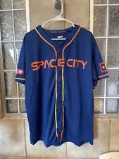 Houston Astros Lance McCullers Space City Connect 2022 SGA Replica Jersey XL