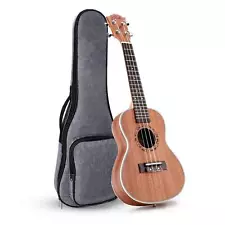 Left handed Concert Ukulele 23 inch Professional Wooden ukelele Instrument wi...