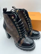 Brand New Womens Louis Vuitton Star Trail Ankle Boots Size 41