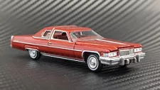 1975 75 CADILLAC COUPE DEVILLE LIMITED 1:64 SCALE COLLECTABLE DIORAMA MODEL