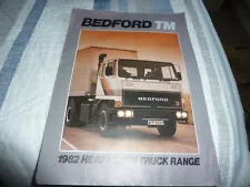 BEDFORD TM SERIES RIGID & ARTIC TRUCK ORIGINAL 1982 FACTORY UK SALES BROCHURE