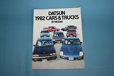 1982 Datsun Full Line Sales Brochure Canadian 280ZX Maxima Pickup 310 200SX 210