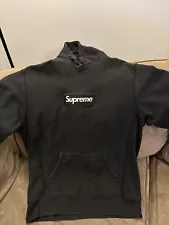 Supreme Box Logo BOGO Hoodie Black