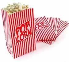 Paper Popcorn Bags- Home Movie Night Cinema Film Birthday Retro Party Fun