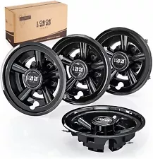 Black Golf Cart Wheel Covers Hub Caps for Yamaha Club Car E-Z-GO 8" Wheel