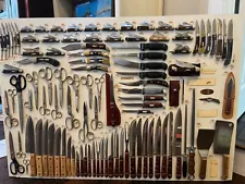 100+ Item 1981 Case Knife Display