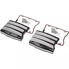 Performance Machine Scallop Rocker Box Cover Platinum Cut #0177-2021-BMP (For: 2010 Harley-Davidson Rocker C)