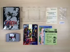 ue2827 The Legend of Zelda Ocarina of Time BOXED N64 Nintendo 64 Japan