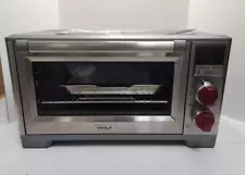 Wolf Gourmet WGCO100S Digital Countertop Convection Toaster Oven