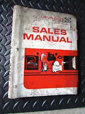 DeVilbiss Sales Brochure Dealers Catalog Air Compressors Paint Guns Etc 1970's