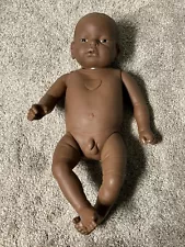 RealCare Baby Think It Over G6 Black African American Boy Male - DOLL ONLY