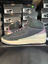 Nike Air Jordan Retro 2 Off Noir Mauve BRAND NEW Size 12 Women