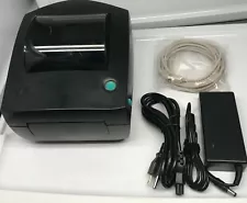 Black Zebra LP2844Z LP 2844 Z Thermal Shipping Label Barcode Printer