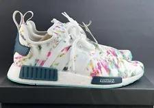 Adidas NMD R1 Boost Tie Dye Green White Red Watercolor Ultra GX5372 Size 11