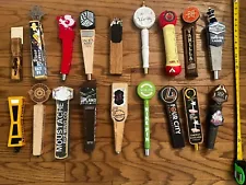 Lot of 10 Vintage Beer Tap Handle Four City, Bluepoint, Upland and more