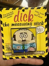 Todd Goldman Art Dick the Measuring Stick Penis Tape Measure NIP Sealed VTG RARE