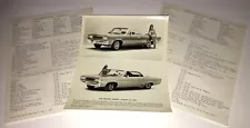 AMC 1968 REBEL SS CONVERTIBLE & HARDTOP PRESS PHOTO & SPECIFICATION RELEASES