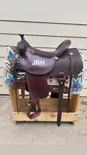 16.5" Martin Saddlery All Around Ranch Versatility Western Saddle