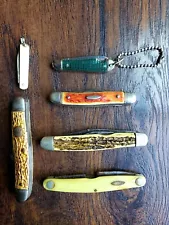 vintage pocket knife Lot Of 6 Star Brand Shoes Junk Drawer