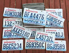 100 Washington State Craft Condition License Plates - Bulk Lot/Wholesale Lot