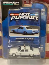 GREENLIGHT 2013 HOT PURSUIT 1974 DODGE MONACO, HENDERSON,NEVADA POLICE