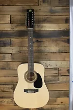 DAMAGED - Rogue RA-090 12 String Dreadnought Acoustic Guitar #R9836