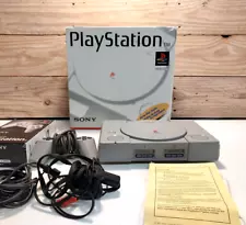 Pre Owned Original Playstation 1 Console In Box With Contoller Tested & Working