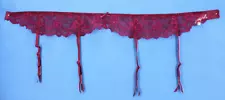 Unbranded Wireless Unlined Lace Garter Belt Size M #B9591