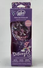 Wet Brush Mini Detangler Liquid Glitter Unicorn Brush - NEW