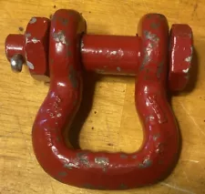 CROSBY 6.5ton SLING SHACKLE 7/8" PIN , 1.5" OPENING. DONT THINK ITS BEEN USED??