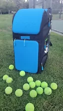 SLINGER PICKBLEBALL/ TENNIS MACHINE BLUE/No oscillator -No Picker ball