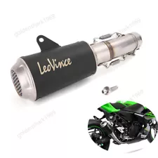 For Kawasaki Ninja 400 Z400 2017-2024 Exhaust Tips Mid Pipe Slip On 51mm Muffler (For: 2019 Ninja 400)