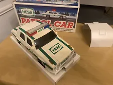 Vintage Hess Police Patrol Car Toy with Lights and Siren - 1993