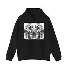 Bob Marley & The Wailers Graphic Print LS Unisex Heavy Blend™ Hooded Sweatshirt