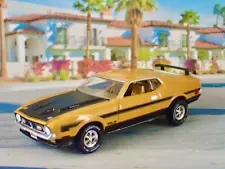 1st Gen 1971–1973 Ford Mustang Mach 1 351 V-8 RAM AIR 1/64 Scale Limited Edit Y