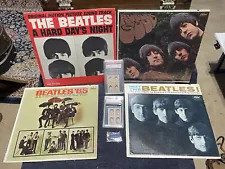 RARE Lot of Vintage Original THE BEATLES Memorabilia (Souvenirs & Vinyl Albums)