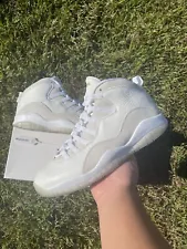 Size 10 - Jordan 10 Retro x OVO White 2015